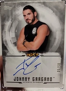 2017 Topps WWE Undisputed Autograph - JOHNNY GARGANO Silver Auto 35/50 DIY - Picture 1 of 2