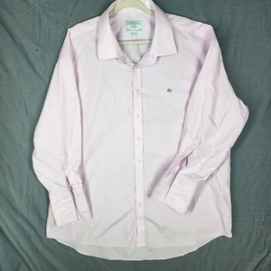 Charles Tyrwhitt Dress Shirt Men 20 37 Classic Fit Pink Button Up Flip Cuff Work - Picture 1 of 12