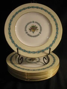 WEDGWOOD BONE CHINA APPLEDORE DINNER PLATES - EIGHT - Picture 1 of 1