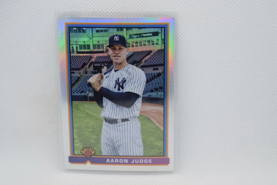 Aaron Judge #91B-AJ - 2021 Bowman Chrome 91 Throwback - NY Yankees - Image 1 of 2