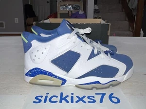 Nike Air Jordan 6 Retro Low 'Ghost Green' Sz 10.5/EUR 44.5 [304401 106] - Picture 1 of 8