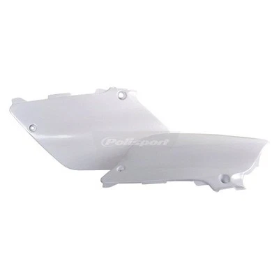 For Yamaha YZ125 2002-2014 Polisport 8600600001 White Side Panels - Изображение 1 из 2