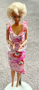 SOLO VESTIDO MUÑECA BARBIE FLORAL - Imagen 1 de 20