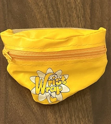 Envoltório de pulso vintage Fanny Pack para pulso amarelo  - Imagem 1 de 2