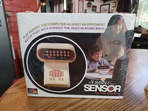 Vintage SCRABBLE SENSOR Electronic Word Game by Selchow & Righter, 1978, SEALED - Picture 1 of 7