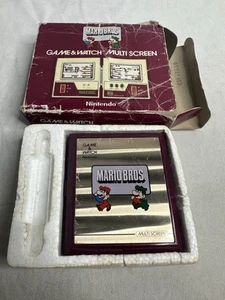 Nintendo Game & Watch Multi Screen Mario Bros.*1983 CIB MW-56 FUNKTIONSFÄHIG! - Bild 1 von 24