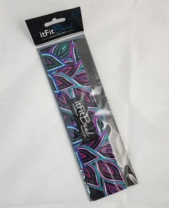 iFit Band Headband Purple Blue Peacock NEW in Package Made in USA - Picture 1 of 6