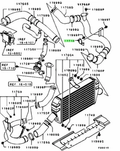 Bracket, Inter Cooler Pipe For: Mitsubishi Lancer Evo 7 8 9 CT9A - Picture 1 of 1
