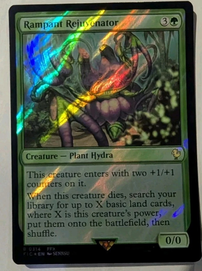 Rampant Rejuvenator (Surge Foil) Commander: Final Fantasy - MTG RARE - Image 1 of 1