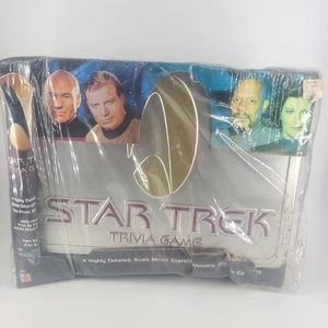 Star Trek Trivia Game in Collectible Tin Mattel NEW IN BOX FACTORY SEALED 2000 - Picture 1 of 7