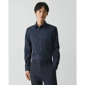 Theory Herren Sylvain Hemd aus guter Baumwolle - Navy XL - Bild 1 von 8