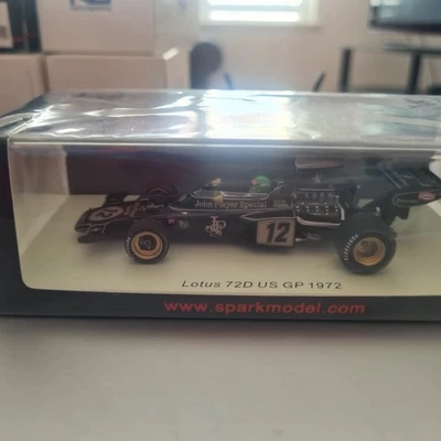 Spark 1/43 model S7295 Lotus 72D 1972 US GP - Wisell - Image 1 of 4