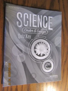 Abeka - Science: Order and Design Quiz Key 7th Grade Second Edition - Picture 1 of 1