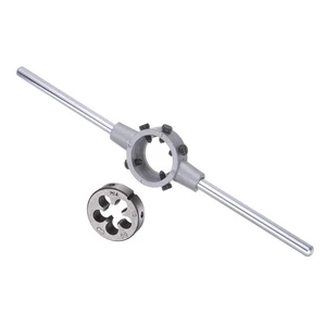 M14x1 Die Stock Handle Set Fit 38mm OD M12-M16 Die Wrench Tool Kit - Imagen 1 de 6