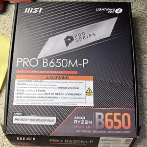 MSI PRO B650M-P ProSeries Motherboard - Afbeelding 1 van 3