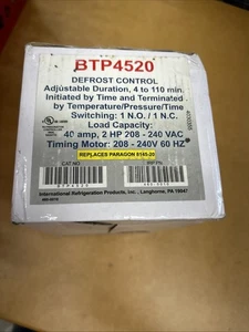 Commercial Refrigeration Defrost Timer BTP4520 - Picture 1 of 6