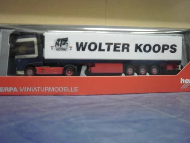 Herpa LKW DAF 106 XF Aerop. SSC Kühl-KSZ Wolter Koops 305907 - Bild 1 von 1