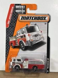 Matchbox 2014 Heroic Rescue '75 Mack CF Fire Truck Rarität - Bild 1 von 6