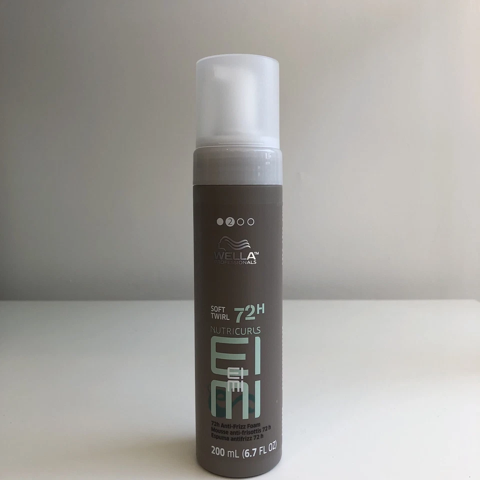 Espuma anti frizz Wella EIMI Nutricurls Soft Twirl 72H 6,7 oz nueva fresca Foto 1 de 1