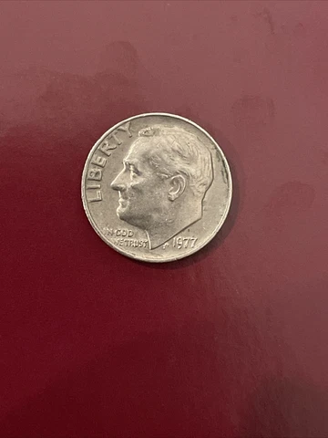 1977 dime no mint mark Cover