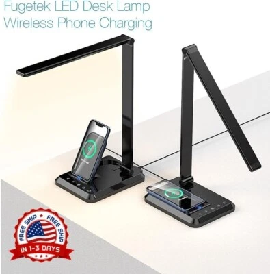 Lampara De Escritorio Moderna Portatil Control Táctil Ajustable Puerto USB NUEVO - Изображение 1 из 4