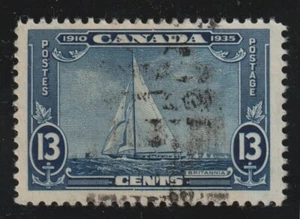 CANADA 1935 #216 King George V Silver Jubilee (Royal Yacht Britannia) - F/VF U - Picture 1 of 2