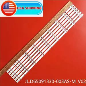 6pcs Strisce LED per Hisense 65R6E3 65R6090G 65R61G 65A7300 65AE7000 SVH650AH8 - Foto 1 di 5