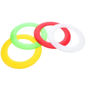 4 Pcs Toy Flying Discs Juggling Rings Parent-child Travel - Picture 1 of 12
