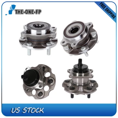 (4) Para Toyota Prius V 2012 2013 2014 2015-2018 cubo de rolamento de roda dianteiro traseiro - Imagem 1 de 4