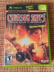 Crimson Skies: High Road to Revenge (Microsoft Xbox, 2003) Complete With Manual - Picture 1 of 6