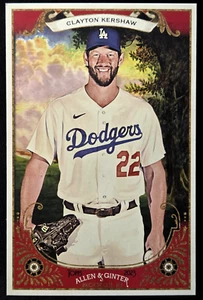 2023 Topps Allen & Ginter CLAYTON KERSHAW Dodgers OVERSIZED BoxLoader #BC-13 A&G - Picture 1 of 3