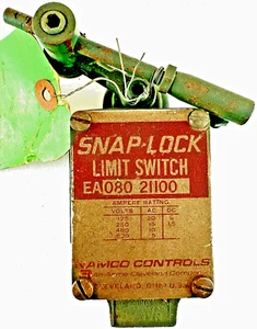 Namco Controls EA080 21100 Snap Lock Limit Switch, used (B8) - Picture 1 of 8