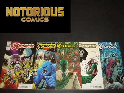 X-Force 34 35 36 37 38 Complete Comic Lot Run Set Marvel Percy EXCELSIOR BIN - Image 1 of 2