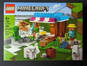 LEGO 21184 Minecraft: The Bakery Goat Snow Villager Baker Creeper - NEW - Picture 1 of 7