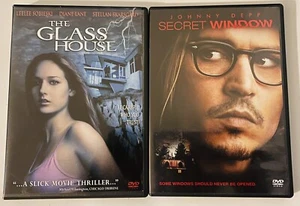 The Glass House & Secret Window Thrillers - Good - Picture 1 of 5