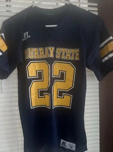 Russell Athletic Murray State Racers 22 Blue Football Jersey Small - Picture 1 of 9