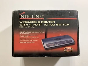 Intellinet Broadband Wireless Router 802.11g Brand New Factory Sealed - Picture 1 of 8