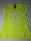 Green Bay Packers Football Club 4her by Carl Banks short sleeve shirt neon Green