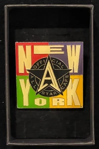 Vintage New York All Star Cafe Pin Rare Find - Picture 1 of 3