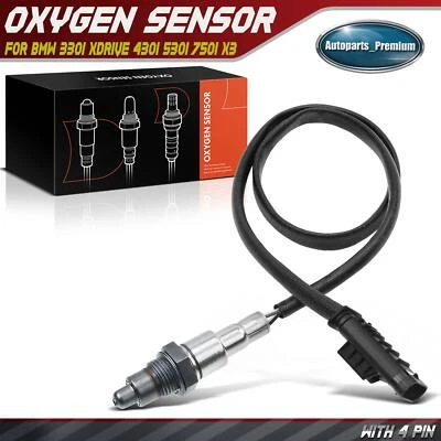Downstream O2 Oxygen Sensor for BMW 230i 330e 330i 430i xDrive 530e 530i X3 X4 - Image 1 of 4