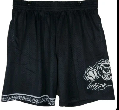 Vancouver Grizzlies Mitchell & Ness NBA Jersey Shorts XL Black White NWT - Image 1 of 3