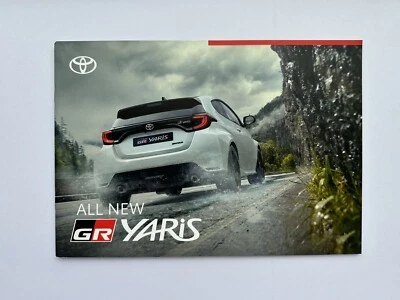 Toyota Yaris GR Genuine UK Sales Brochure  - Softback - 39pgs - Image 1 of 4
