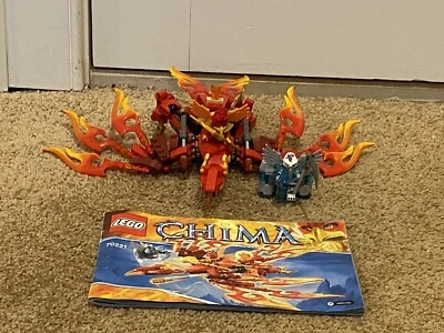 LEGO LEGENDS OF CHIMA: Flinx's Ultimate Phoenix (70221) Complete FREE SHIPPING - Image 1 of 4