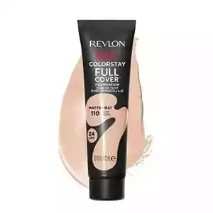 Revlon ColorStay Full Cover Matte Foundation, Ivory 110, 1 fl oz - Picture 1 of 4
