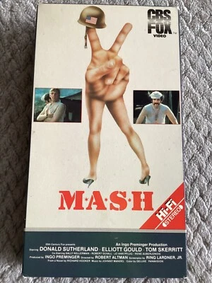 M*A*S*H (1985, VHS) Classic American War Comedy In Color CBS FOX Video Foto 1 de 4