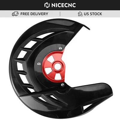 Cubierta protectora de disco de freno delantero para Honda CRF250R CRF450R CRF 250RX 450RX 2005-2023 Foto 1 de 4