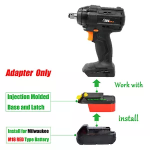 1 Adaptador para Batería Milwuakee M18 Para Usar para Alimentación para Herramientas WEN 20V MAX con BMS - Imagen 1 de 7