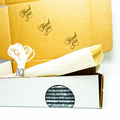 Beeswax Candle Making Kit, DIY Candle Kit, Taper Candles,  Beeswax Sheets SS - Image 1 of 4