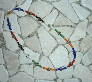 ★ kurze Kette ★ Collier ★ bunt ★ - Bild 1 von 2