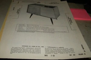 MAGNAVOX PHONO AMP WITH 4 SPEED RECORD CHANGER - AMP-157AA(SAMS PHOTOFACT 387-10 - Picture 1 of 1